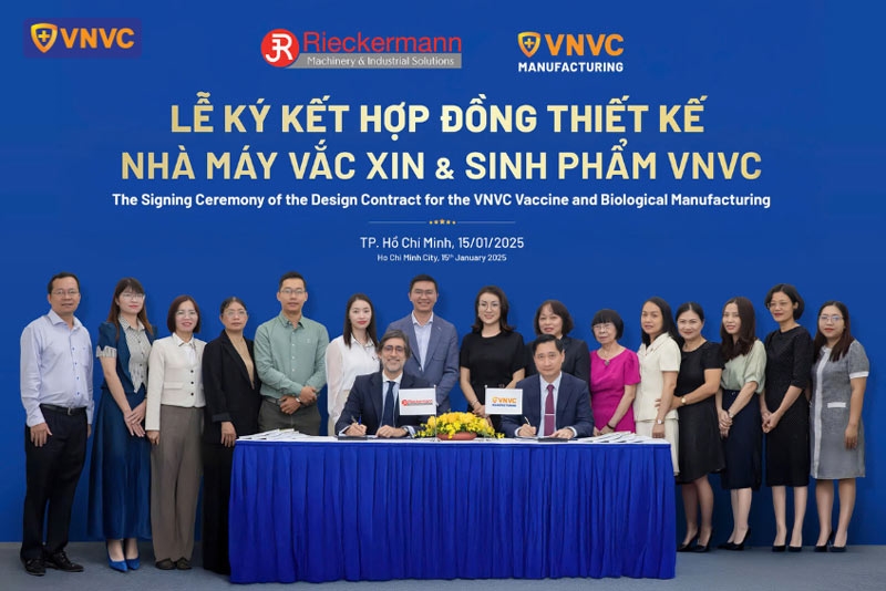 VNVC ký kết hợp đồng thiết kế nhà máy sản xuất vắc xin và sinh phẩm quy mô 2.000 tỷ đồng