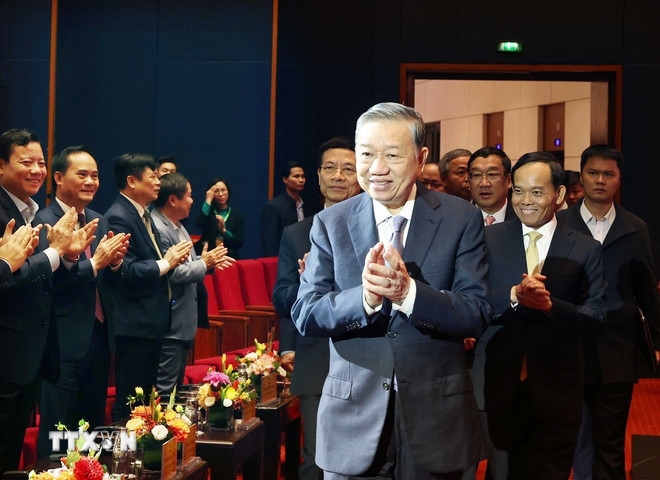 Tổng Bí thư Tô Lâm dự Diễn đàn Quốc gia Phát triển doanh nghiệp công nghệ số Việt Nam lần thứ VI