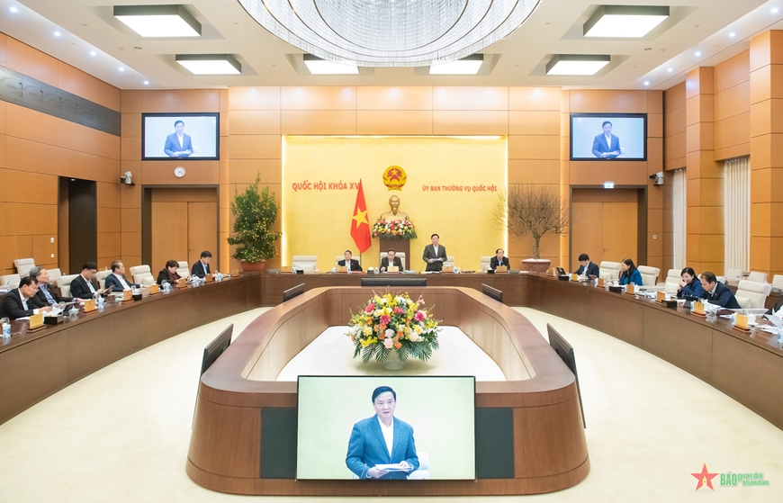 Bổ sung 6 dự án luật vào chương trình luật, pháp lệnh năm 2025