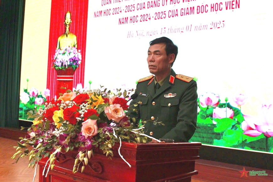 Học viện Hậu cần sơ kết học kỳ I năm học 2024-2025