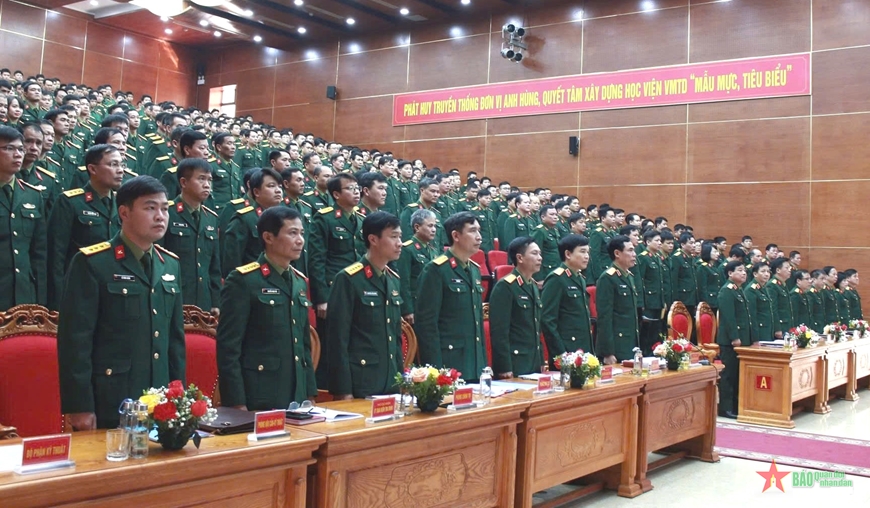 Học viện Hậu cần sơ kết học kỳ I năm học 2024-2025