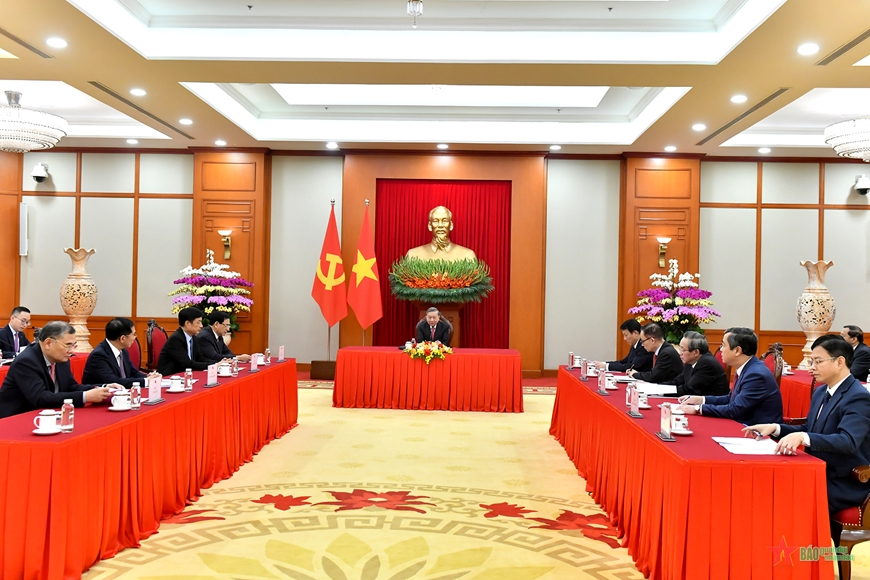 Tổng Bí thư Tô Lâm điện đàm với Tổng Bí thư, Chủ tịch nước Trung Quốc Tập Cận Bình