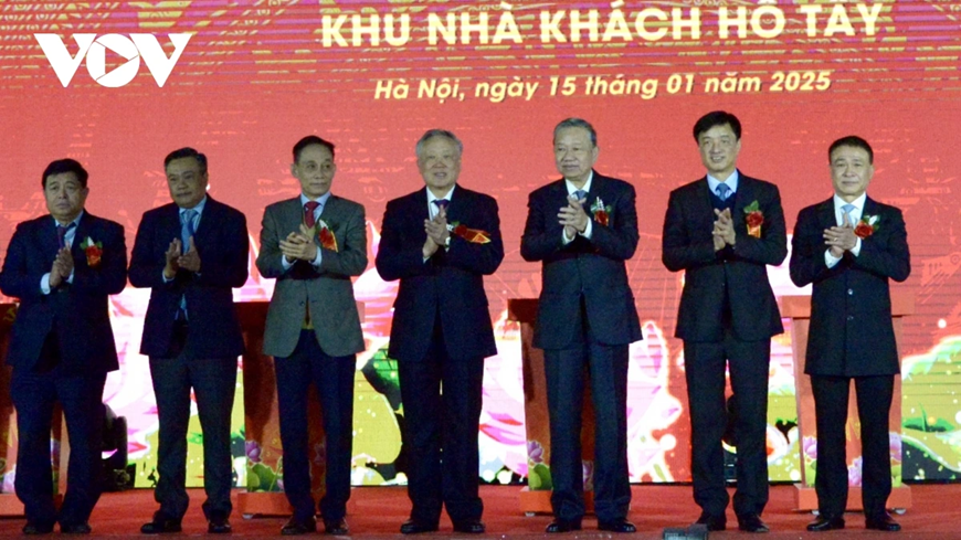 Tổng Bí thư Tô Lâm dự Lễ khởi công Dự án cải tạo, nâng cấp và xây mới khu Nhà khách Hồ Tây