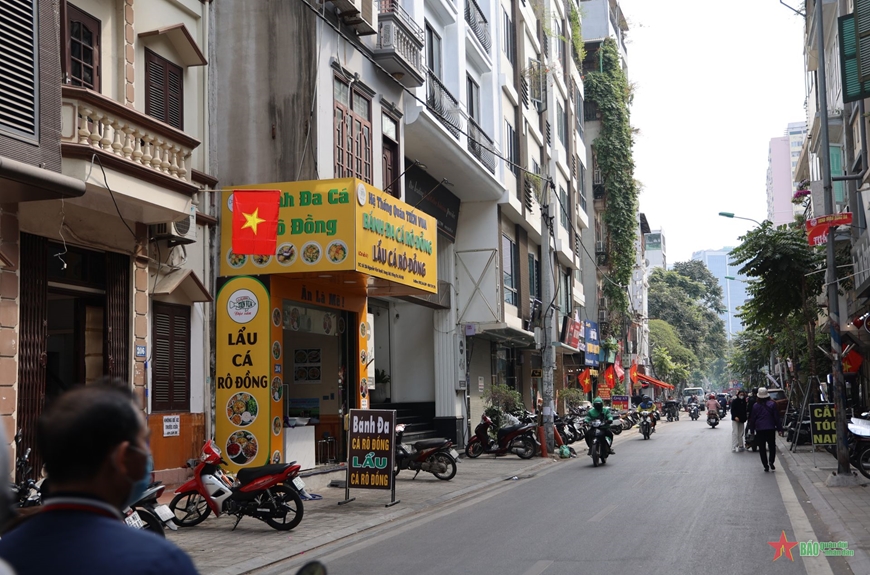 Tuyến phố ẩm thực thứ 3 của Hà Nội sẽ hoạt động từ ngày 18-1