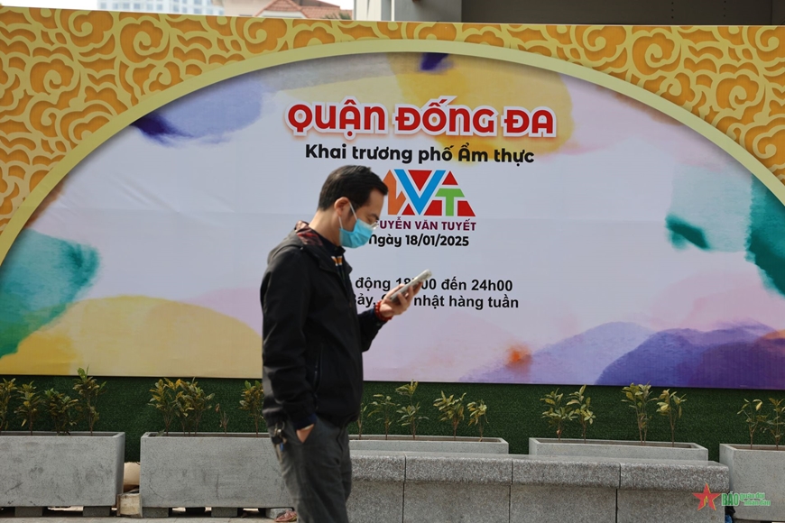 Tuyến phố ẩm thực thứ 3 của Hà Nội sẽ hoạt động từ ngày 18-1