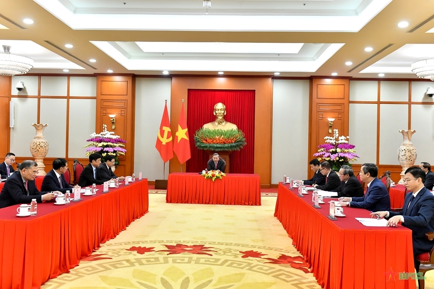 Truyền thông Trung Quốc đưa tin đậm nét về điện đàm giữa Tổng Bí thư Tô Lâm và Tổng Bí thư, Chủ tịch Tập Cận Bình