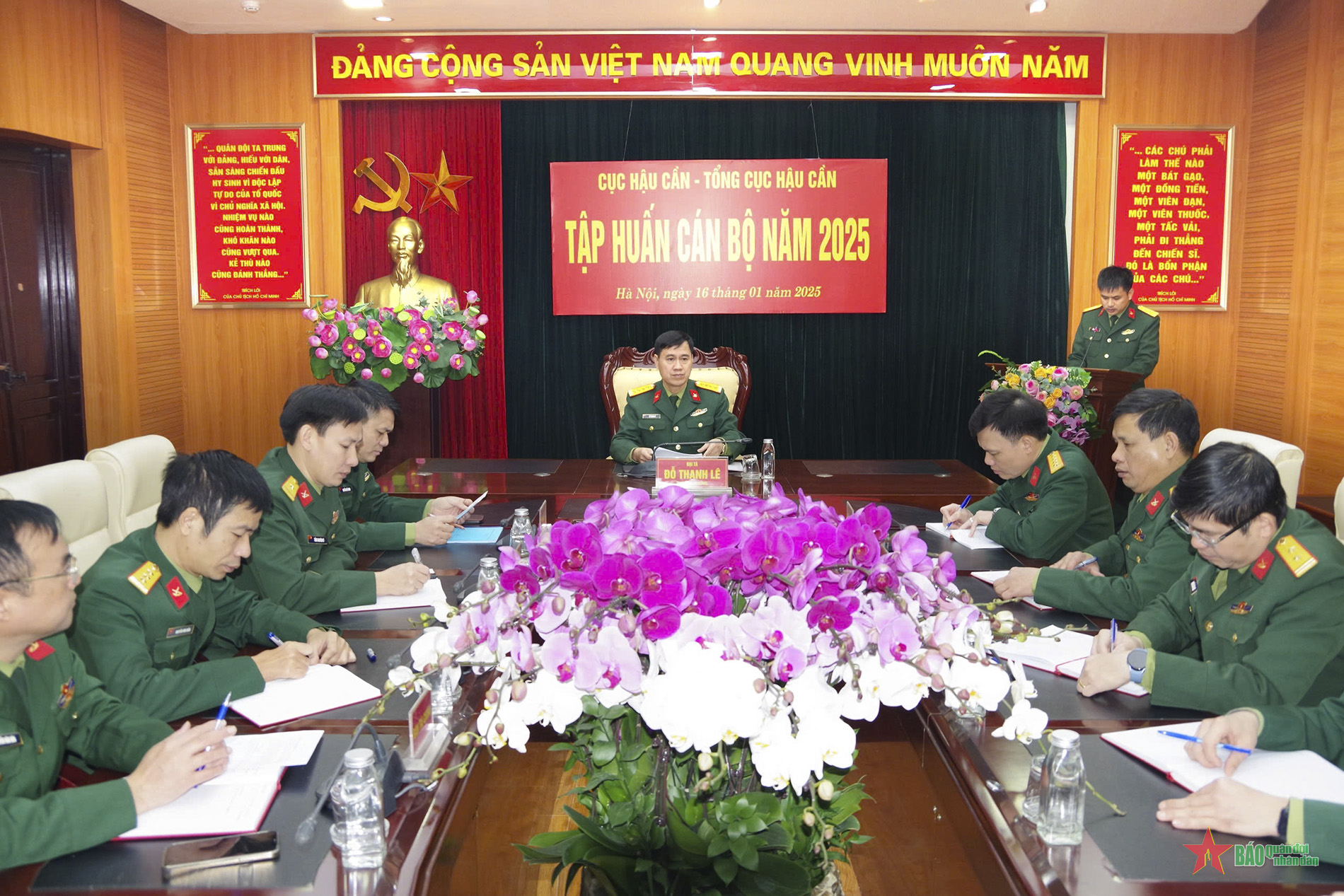 Cục Hậu cần, Tổng cục Hậu cần tập huấn cán bộ năm 2025