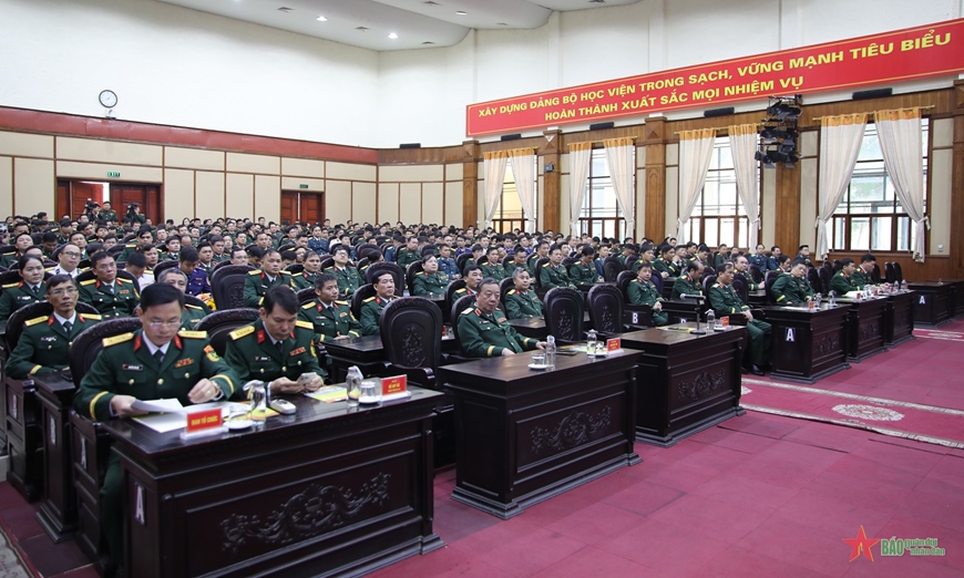 Học viện Chính trị: Trung tướng Nguyễn Văn Bạo chủ trì Lễ tốt nghiệp khóa đào tạo 2023-2025