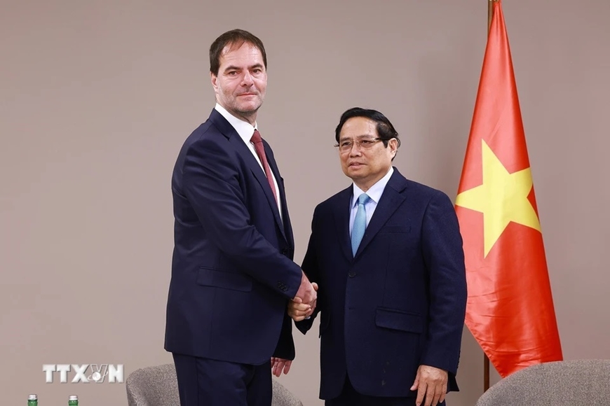 Thủ tướng Phạm Minh Chính làm việc với các tập đoàn hàng đầu của Cộng hòa Séc