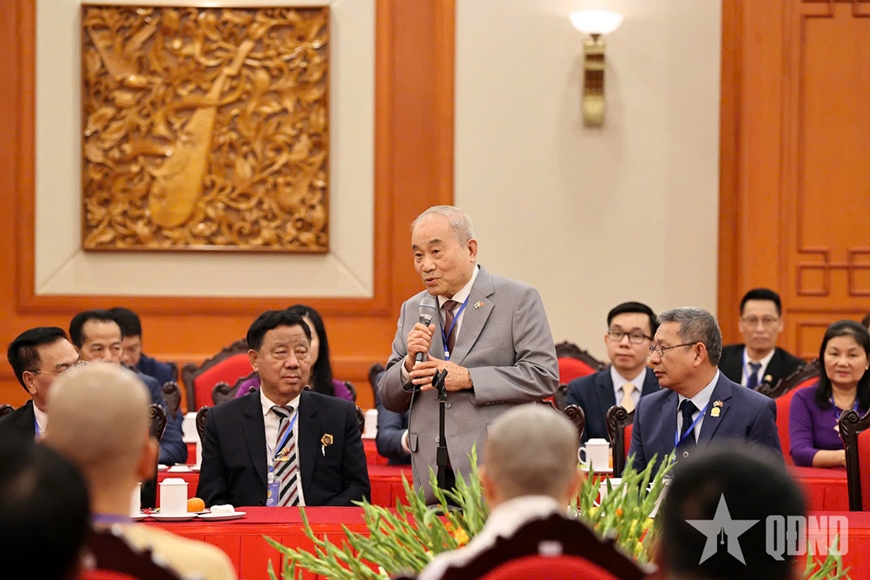 Tổng Bí thư Tô Lâm tiếp đoàn kiều bào tiêu biểu tham dự chương trình Xuân Quê hương 2025