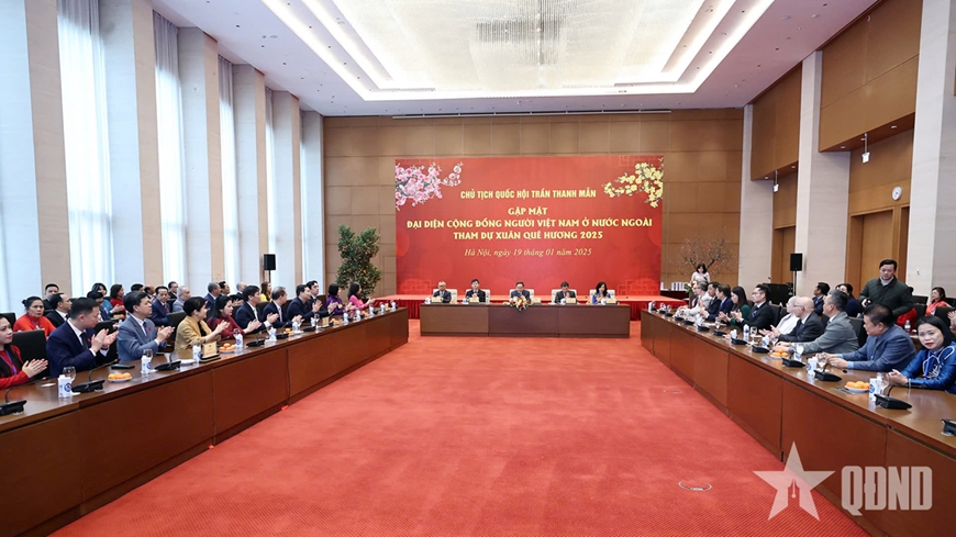 Chủ tịch Quốc hội Trần Thanh Mẫn: Kiều bào góp phần lan tỏa những giá trị văn hóa dân tộc Việt Nam ở nước ngoài