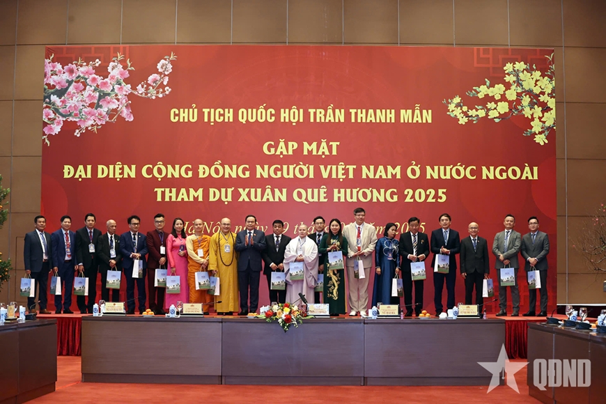 Chủ tịch Quốc hội Trần Thanh Mẫn: Kiều bào góp phần lan tỏa những giá trị văn hóa dân tộc Việt Nam ở nước ngoài