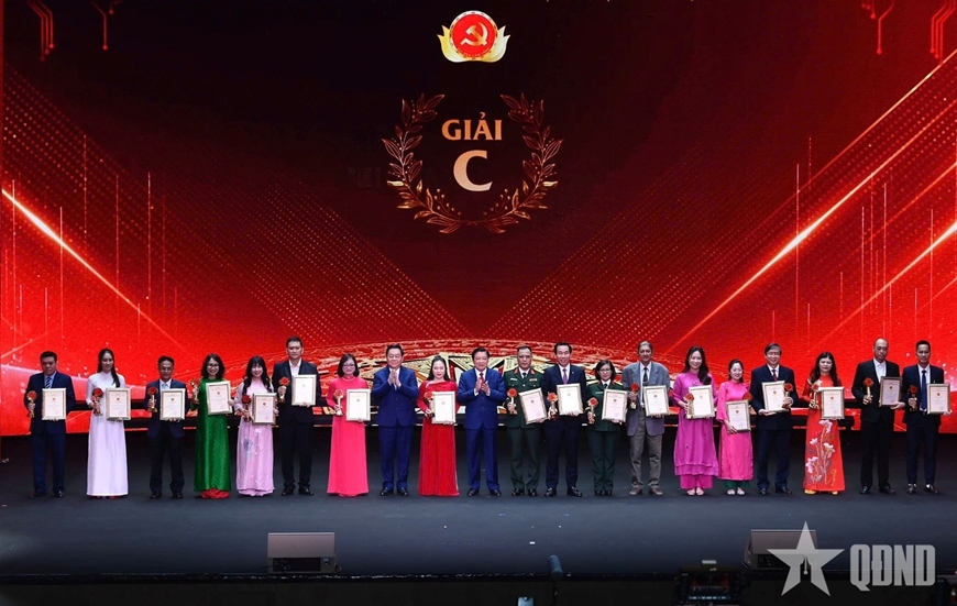 Lễ công bố và trao Giải Báo chí toàn quốc về xây dựng Đảng (Giải Búa liềm vàng) lần thứ IX-năm 2024