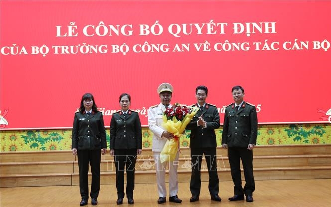 Đại tá Nguyễn Đức Thuận được bổ nhiệm làm Giám đốc Công an tỉnh Hà Giang