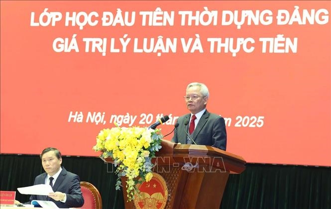 Lớp học đầu tiên thời dựng Đảng - Giá trị lý luận và thực tiễn