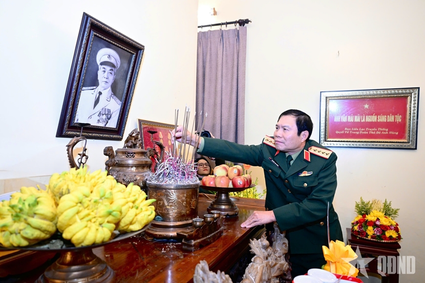 Đại tướng Nguyễn Tân Cương tri ân các đồng chí nguyên lãnh đạo Đảng, Nhà nước, Quân đội