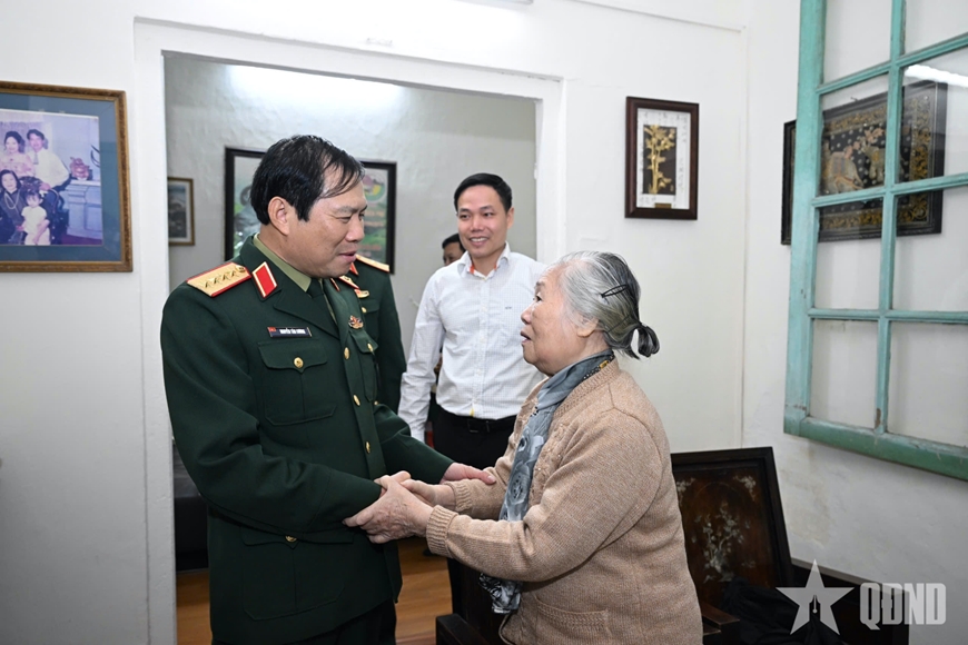 Đại tướng Nguyễn Tân Cương tri ân các đồng chí nguyên lãnh đạo Đảng, Nhà nước, Quân đội