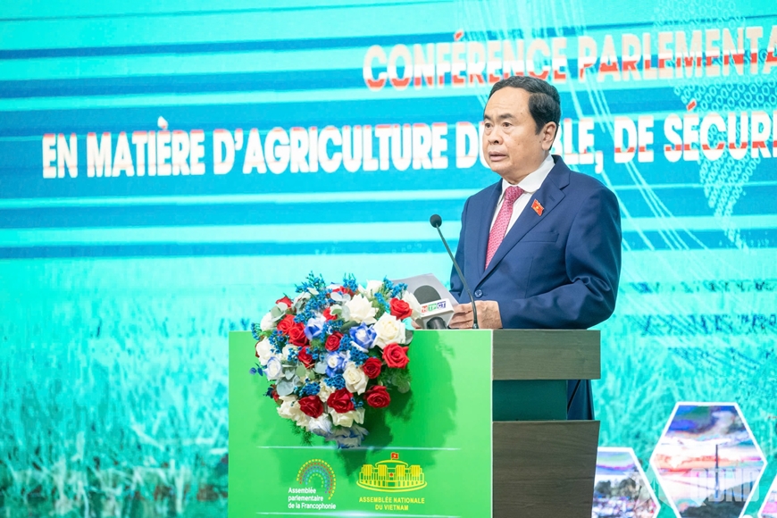 Chủ tịch Quốc hội Trần Thanh Mẫn: Đẩy mạnh hợp tác trong cộng đồng Pháp ngữ để xây dựng nền nông nghiệp bền vững