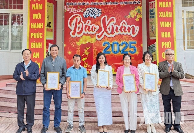 Đắk Lắk: Khai mạc Hội báo Xuân Ất Tỵ 2025