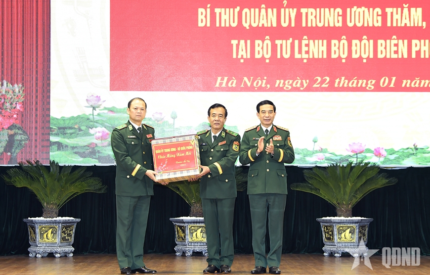 Tổng Bí thư Tô Lâm thăm, làm việc tại Bộ tư lệnh Bộ đội Biên phòng