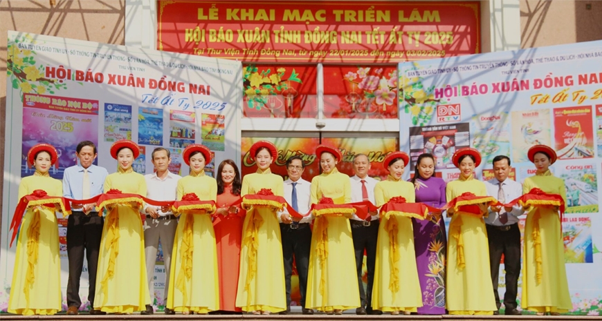 Khai mạc Hội báo Xuân Đồng Nai Tết Ất Tỵ 2025