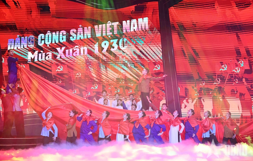 Đặc sắc chương trình chính luận nghệ thuật “Mãi mãi niềm tin theo Đảng”