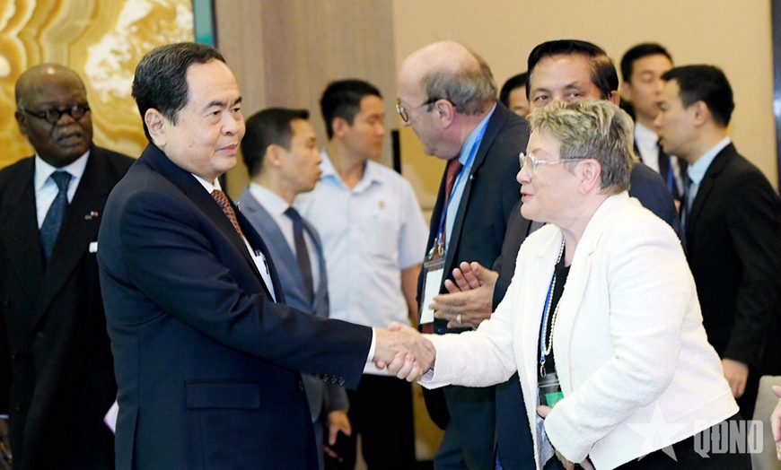 Chủ tịch Quốc hội Trần Thanh Mẫn: Việt Nam luôn chia sẻ, ủng hộ các giá trị và mục tiêu cao cả của cộng đồng Pháp ngữ