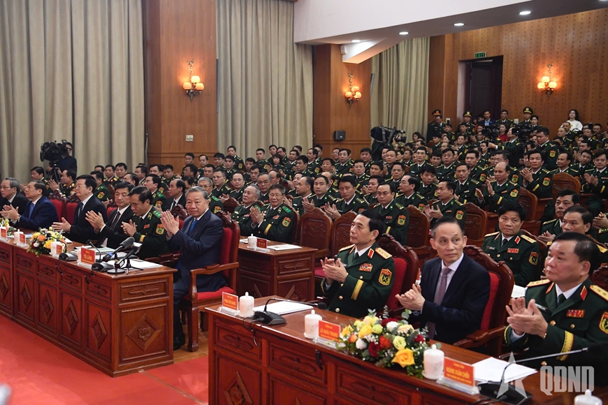 Tổng Bí thư Tô Lâm thăm, làm việc tại Bộ tư lệnh Bộ đội Biên phòng