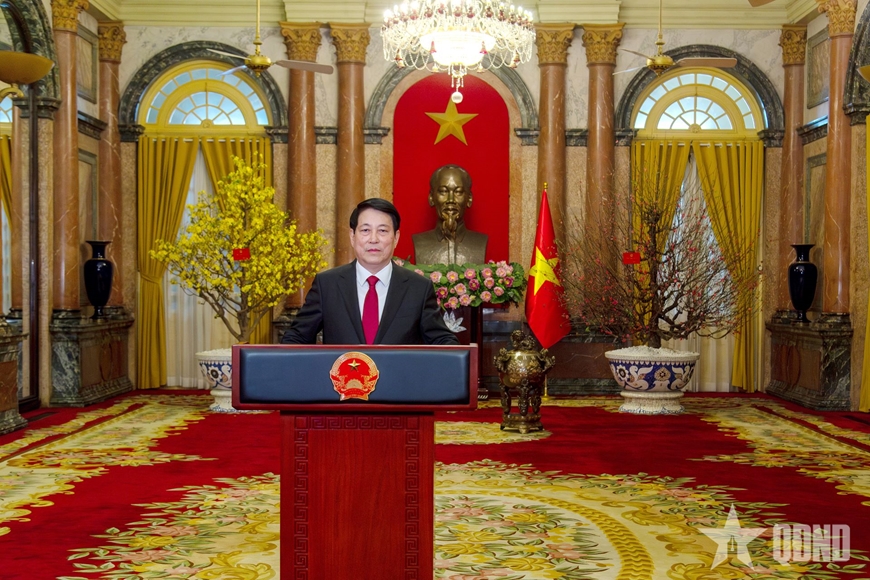 Thông điệp chúc Tết Ất Tỵ 2025 của Chủ tịch nước Lương Cường