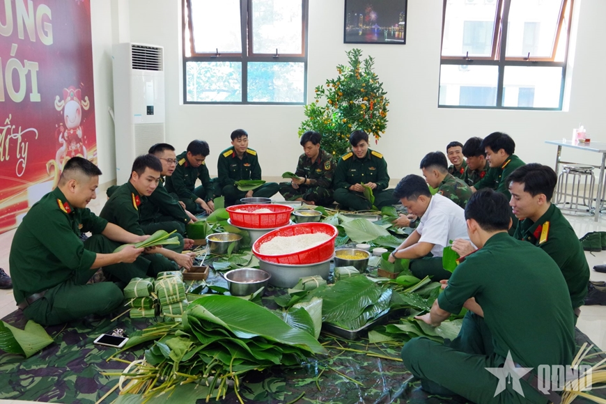 Trung tâm 386 (Bộ tư lệnh 86) rộn ràng chuẩn bị đón Tết 