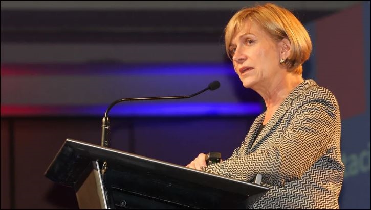 Bà Evelyn Matthei, lãnh đạo Liên minh cánh hữu Chile Vamos. Ảnh: radiopolar.com