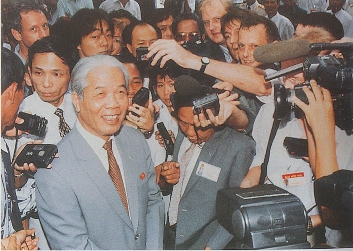 Đồng chí Tổng Bí thư Đỗ Mười - Nhà lãnh đạo xuất sắc, có uy tín lớn của Đảng, Nhà nước và nhân dân ta