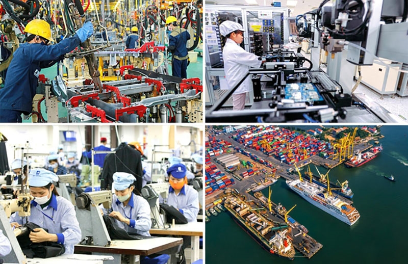 Những tiền đề vững chắc sẽ đưa kinh tế Việt Nam “cất cánh” trong năm 2025. Ảnh minh họa: VGP
