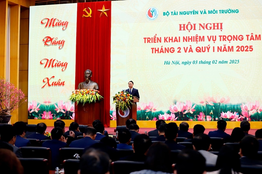 Bộ Tài nguyên và Môi trường đẩy nhanh xây dựng, hoàn thành hệ thống thông tin đất đai quốc gia