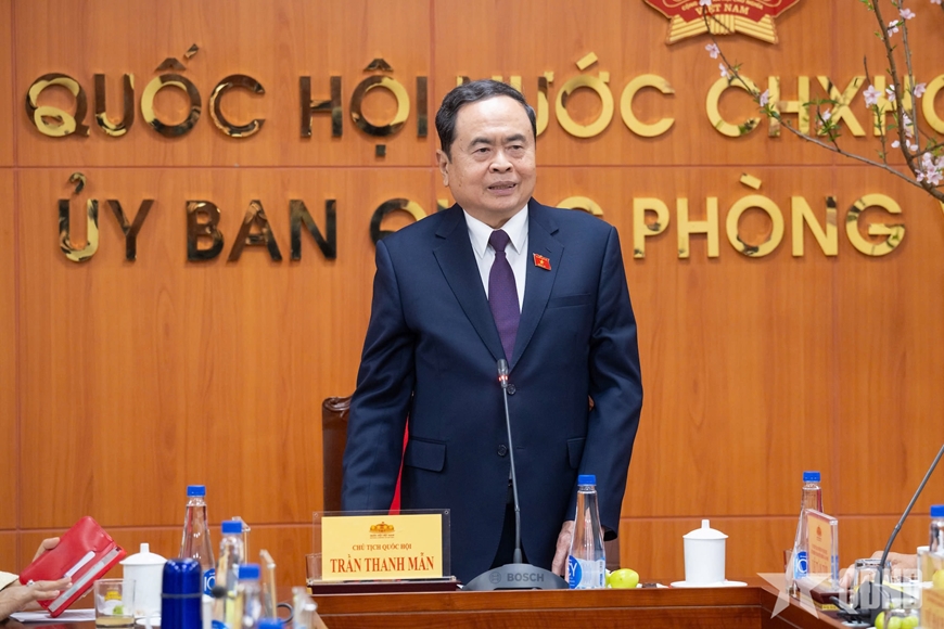 Chủ tịch Quốc hội Trần Thanh Mẫn thăm, làm việc với các Ủy ban của Quốc hội