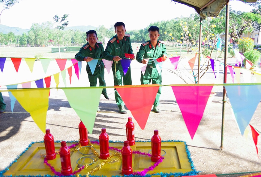 Vui xuân ở Sư đoàn 307