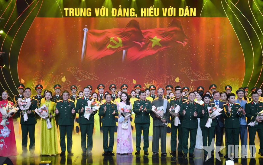 Chương trình nghệ thuật chính luận “Trung với Đảng, hiếu với dân”: Hào tráng khúc ca dâng Đảng