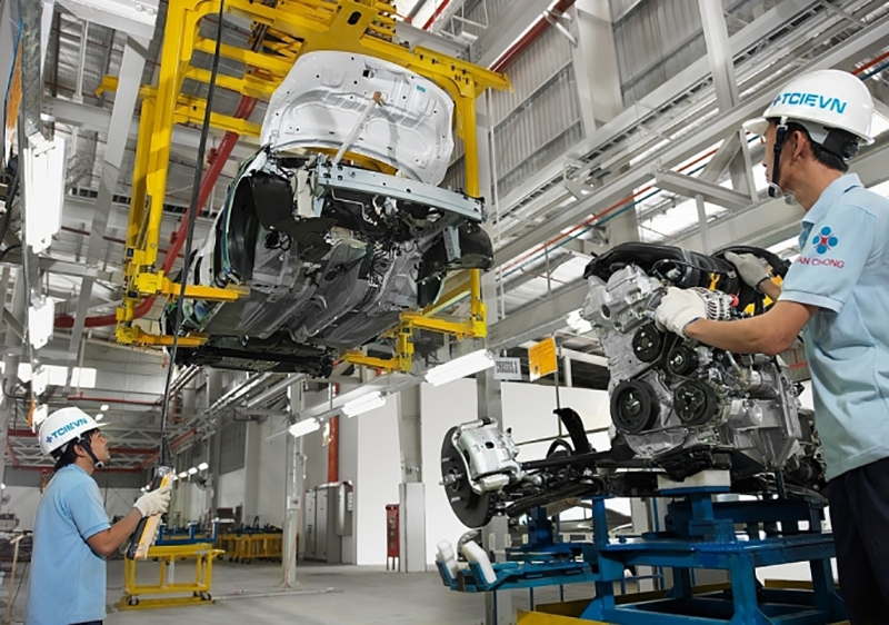 Chỉ số sản xuất công nghiệp tháng 1-2025 giảm 9,2%