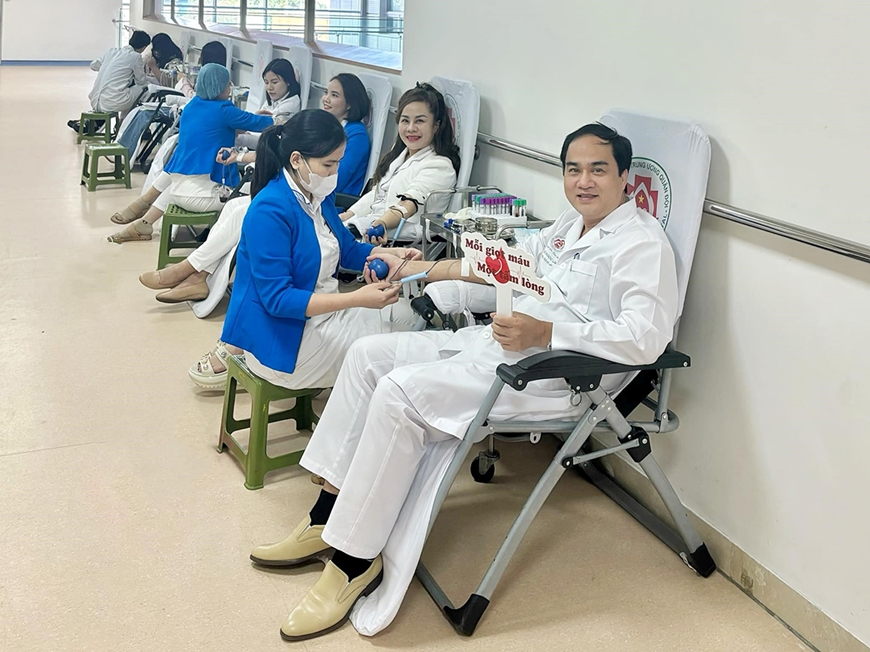Bệnh viện Trung ương Quân đội 108 phát động phong trào “Hiến máu nhân đạo cứu chữa đồng đội và nhân dân”