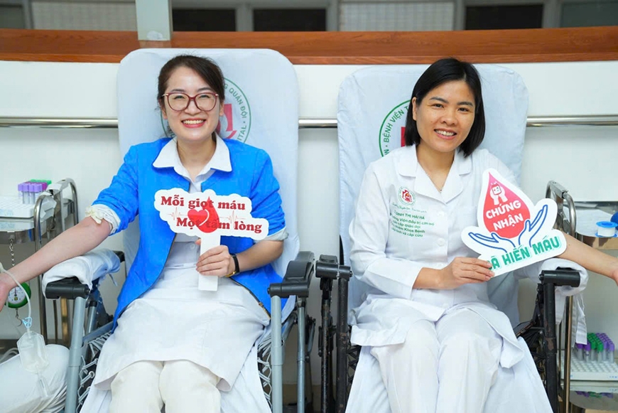 Bệnh viện Trung ương Quân đội 108 phát động phong trào “Hiến máu nhân đạo cứu chữa đồng đội và nhân dân”