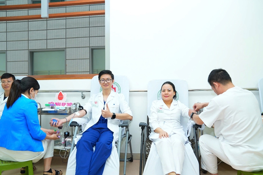 Bệnh viện Trung ương Quân đội 108 phát động phong trào “Hiến máu nhân đạo cứu chữa đồng đội và nhân dân”