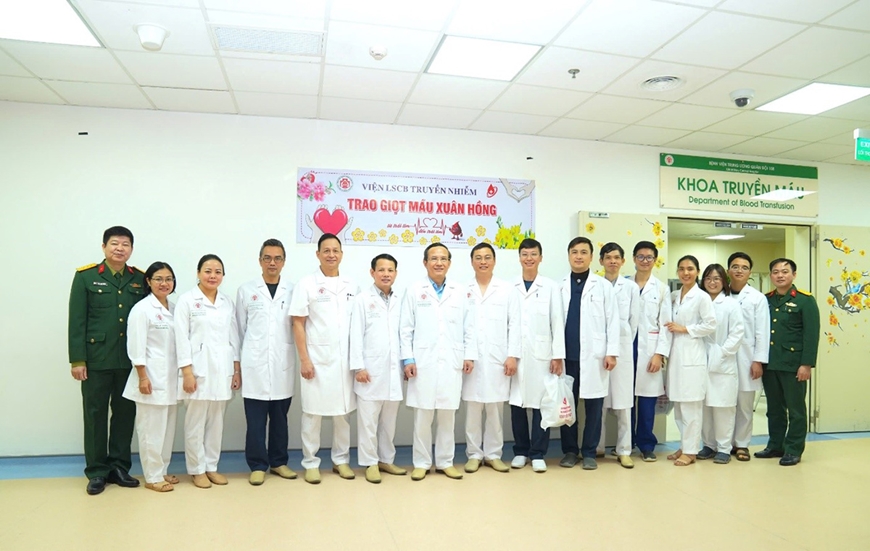 Bệnh viện Trung ương Quân đội 108 phát động phong trào “Hiến máu nhân đạo cứu chữa đồng đội và nhân dân”