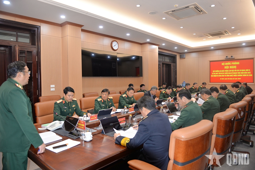 Thượng tướng Phạm Hoài Nam: Đẩy mạnh các nhiệm vụ khoa học trọng điểm năm 2025