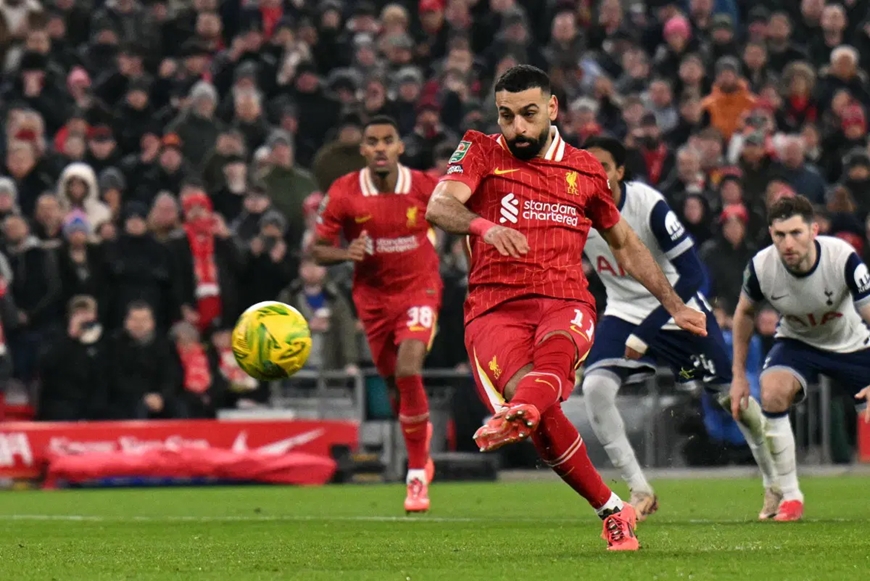 Tin thể thao (7-2): Liverpool ngược dòng vào chung kết Carabao Cup