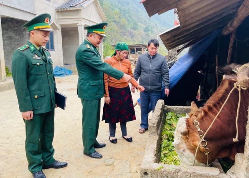 Bộ đội Biên phòng chủ động ứng phó với rét đậm