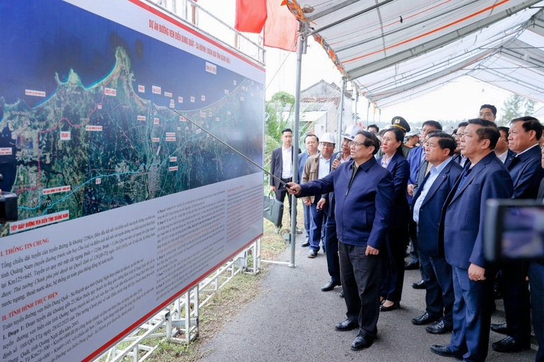 Thủ tướng Phạm Minh Chính đôn đốc xóa nhà tạm, nhà dột nát và các dự án hạ tầng giao thông tại Quảng Ngãi