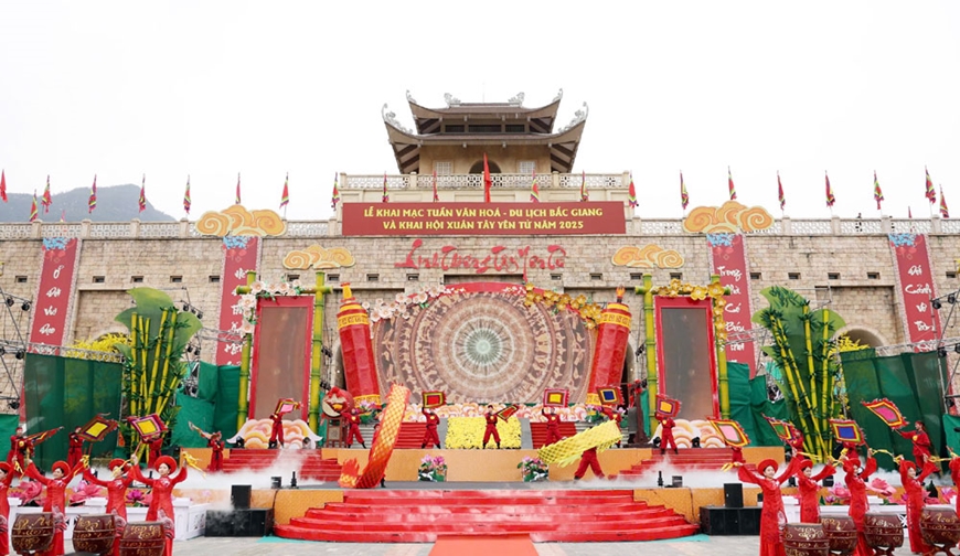 Khai hội xuân Tây Yên Tử
