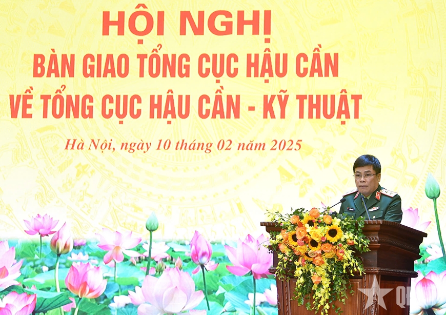 Bàn giao Tổng cục Hậu cần về Tổng cục Hậu cần - Kỹ thuật