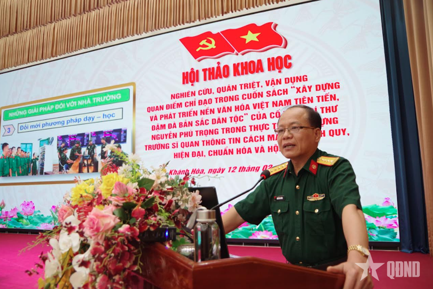 Hội thảo khoa học về cuốn sách “Xây dựng và phát triển nền văn hóa Việt Nam tiên tiến, đậm đà bản sắc dân tộc”