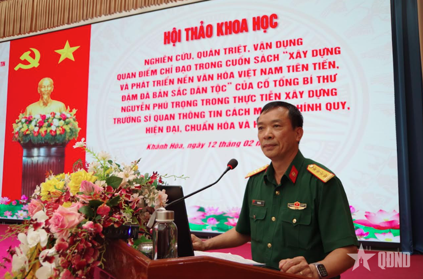 Hội thảo khoa học về cuốn sách “Xây dựng và phát triển nền văn hóa Việt Nam tiên tiến, đậm đà bản sắc dân tộc”